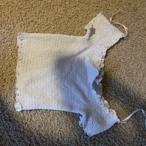 White off the shoulder top!